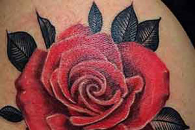 rose tattoo rene ramos Queens NY pain ink