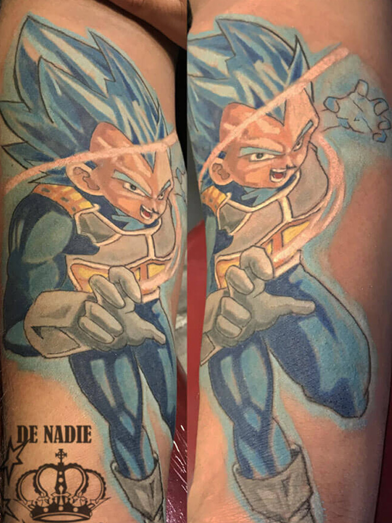 Dragon ball tattoo Infierno Queens NY